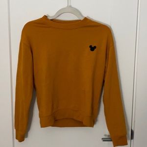 Mustard yellow/orange long sleeve shirt